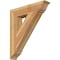 Ekena Millwork Traditional Traditional Rough Sawn Bracket, Western Red Cedar, 6"W x 30"D x 34"H BKT06X30X34TRA01RWR - alternate 1